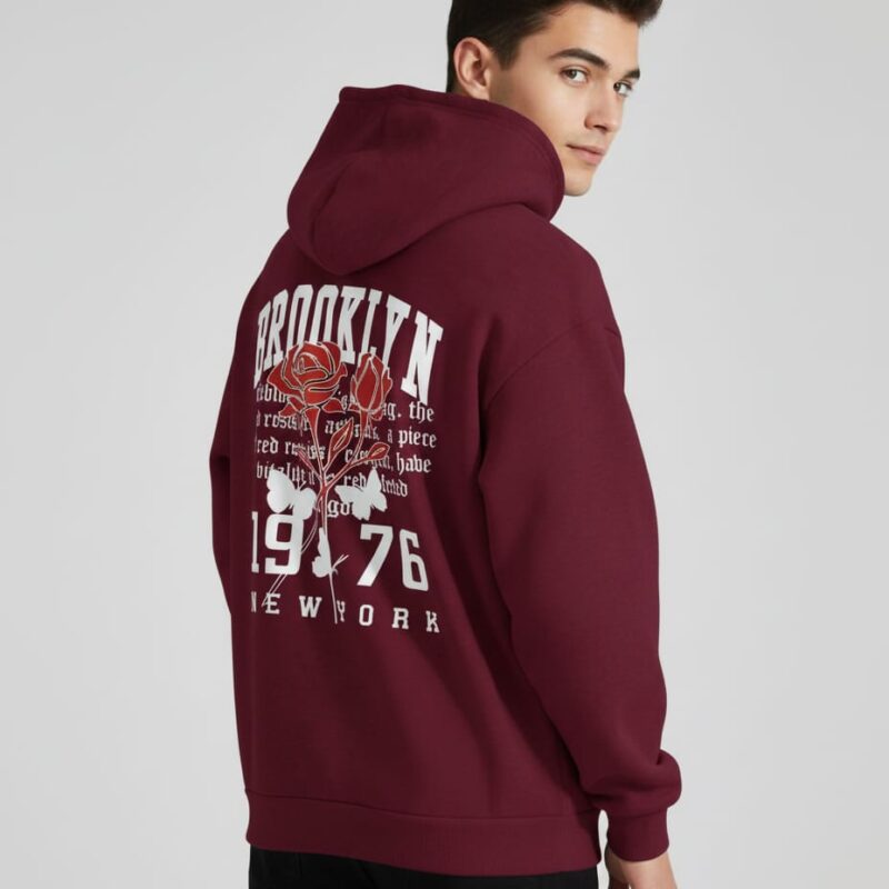 Drop Shoulder Hoodie for Men and Women