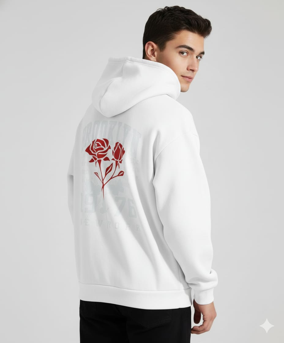 Drop Shoulder Hoodie for Men and Women