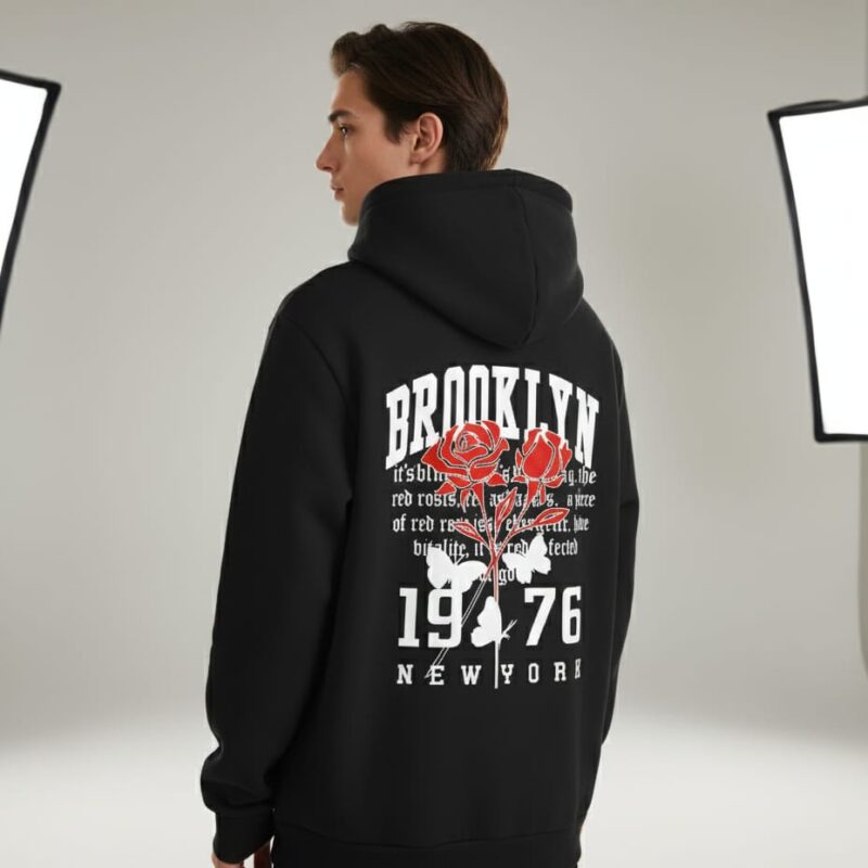 Drop Shoulder Hoodie for Men and Women