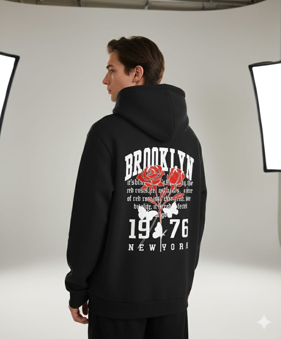 Drop Shoulder Hoodie for Men and Women