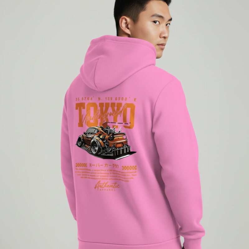 Drop Shoulder Hoodie for Men and Women