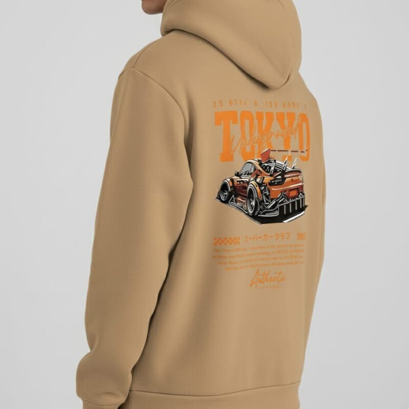 Drop Shoulder Hoodie for Men and Women