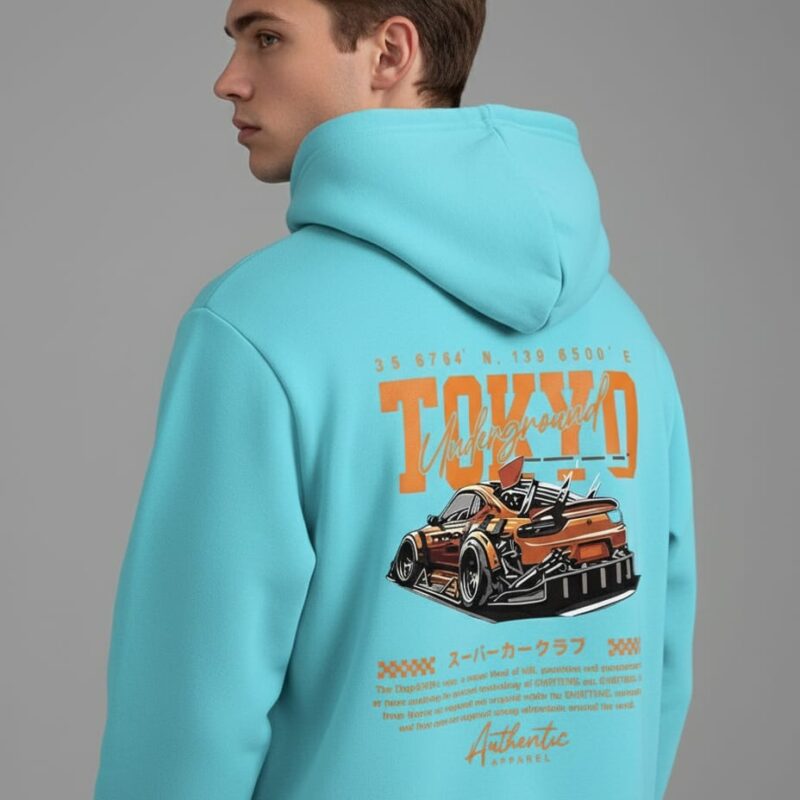 Drop Shoulder Hoodie for Men and Women