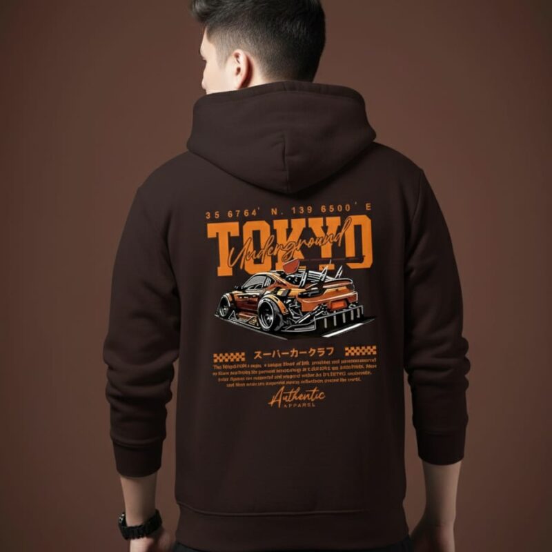 Drop Shoulder Hoodie for Men and Women