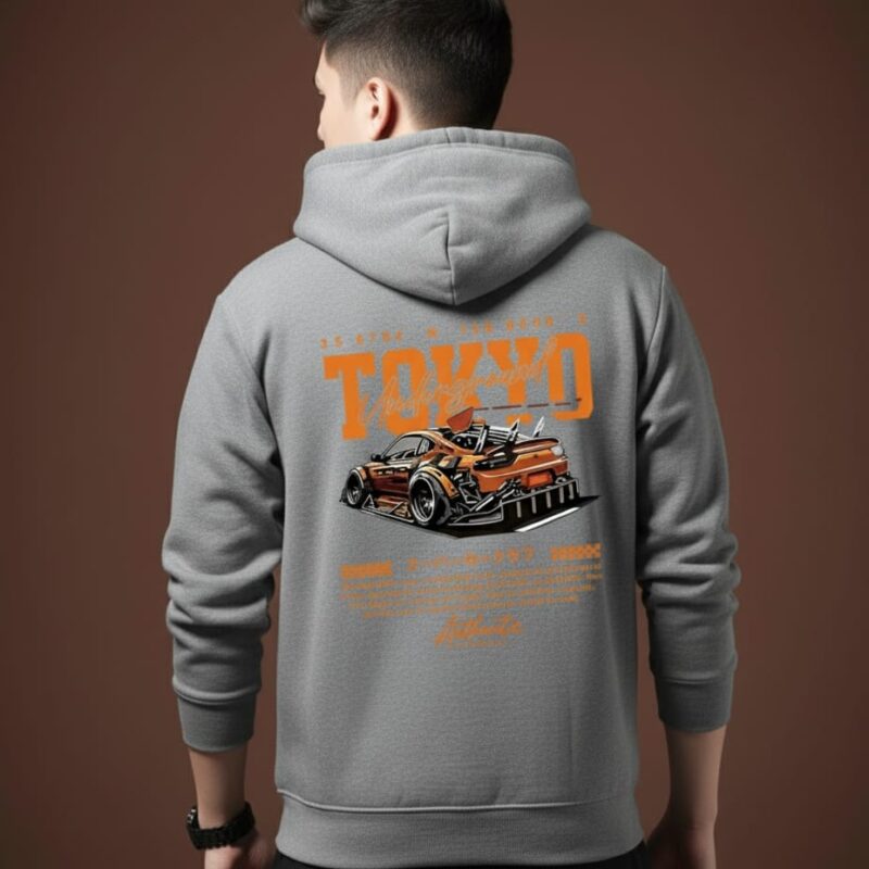 Drop Shoulder Hoodie for Men and Women