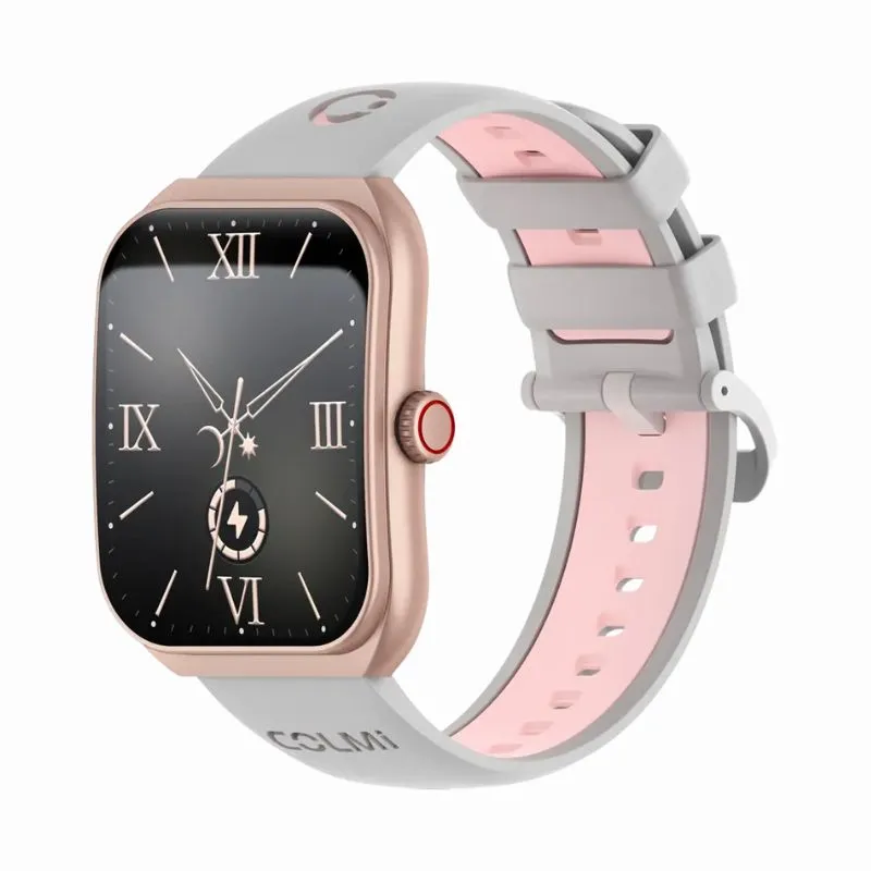 Colmi P80 BT Calling  Smartwatch –  Pink