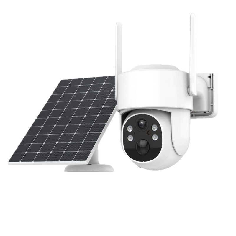 Meari V1 3MP Outdoor 4G PTZ Camera With Battery & Solar Panel
