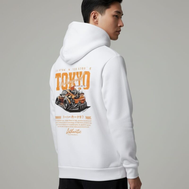 Drop Shoulder Hoodie for Men and Women