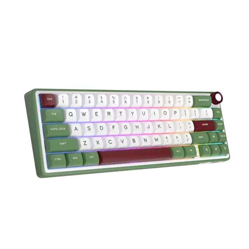Royal Kludge RK R65 RGB Hotswappable Mechanical Keyboard – Greensand